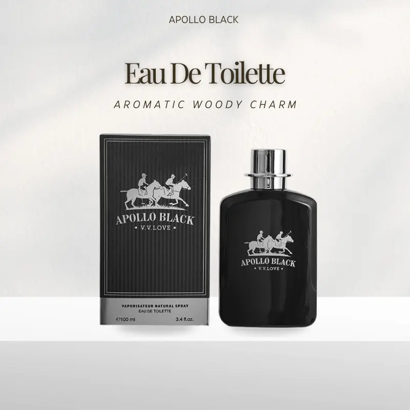 Apollo Black Eau De Toilette for Men